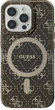 Панель Guess Hardcase IML 4G MagSafe для Apple iPhone 16 Pro Brown (GUHMP16LH4DTEW) - зображення 3