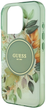 Панель Guess Hardcase IML Flower & Tonal Circle MagSafe для Apple iPhone 16 Pro Green (GUHMP16LHFWBDCEN) - зображення 5