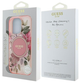 Панель Guess Hardcase IML Flower & Tonal Circle MagSafe для Apple iPhone 16 Pro Pink (GUHMP16LHFWBDCEP) - зображення 8