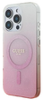 Панель Guess Hardcase IML Glitter Gradient MagSafe для Apple iPhone 16 Pro Pink (GUHMP16LHGRCELP) - зображення 4