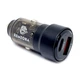 Автомобильная зарядка в прикуриватель Remzona Treneas Acey 60W быстрая зарядка USB+Type-C PD3.0 QC3.0 3A 60W для телефона планшета Apple iPhone Xiaomi Samsung CCAC-04BK Автомобильное зарядное устройство адаптер автозарядка АЗУ прозрачный корпус - изображение 1