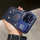 Чохол iPhone 15 Pro Max Crystal Stand Double with MagSafe dark blue - изображение 1