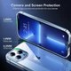 Чохол iPhone 16 Pro Rock Crystal with Magnetic Series transparent - изображение 7