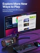Док-станция JSAUX для Steam Deck/ROG Ally/Legion Go Dock, 5-в-1 HDMI 4K@60Hz, 100Mbps Ethernet, USB-A и 100 Вт USB-C (HB0602) - изображение 3