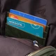 Трендовая женская слинг сумка через плечо из экокожи Vintage 22755 Зеленый - изображение 7