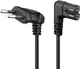 Кабель живлення пристроїв Lucom IEC(EuroPlug)-(C7)Euro8 M/M 2.0m 90°вниз/90°вбік 2x0.75mm чорний(84.00.7140) - изображение 2