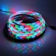 Світлодіодна Led стрічка SMD5050-RGB 5 м USB Music Блютуз USB Гірлянда-стрічка 5050-RGB - зображення 6