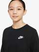 Подростковый лонгслив Nike K Nsw Ls Tee Emb Futura Lbr FZ4946-010 137-147 см Черный (197598545348) - изображение 3
