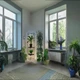 Полка-стеллаж для цветов с подсветкой Cornetta Light. Угловая напольная высокая подставка для растений с фитолампами - изображение 2