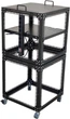 Стойка-кронштейн CMS Cube 19" 9U 550х550х550 мм, усиленная Черная (UA-OFLC955W2.0-BK) - изображение 5