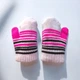 Рукавички в'язані дитячі рожеві Birreti 4065_Pink - зображення 1