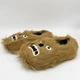 Тапочки-кигуруми Мягкие Женские Kigurumi Чубакка Звездные Войны Домашние Плюшевые Тканевые Коричнеые 35-42 (3216) - изображение 2
