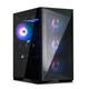 Корпус Zalman Z9 Iceberg MS без БЖ 2xUSB3.0, 2xUSB2.0 1xUSB 3.1 Gen2 Type-C 4x140мм ARGB VGA 390мм LCS ready TG Side Panel EATX чорний (Z9ICEBERGMSBLACK) - изображение 1
