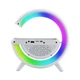 Нічник Light Sound Machine RGB BT-3401з Bluetooth колонкою, будильником, годинником і бездротовою зарядкою (35572) - зображення 3