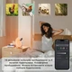 Нічник Light Sound Machine N70 RGB з Bluetooth колонкою та годинником (35569) - зображення 5