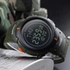 Наручний чоловічий годинник Skmei 1231AG з підсвічуванням 5 АТМ Army Green (7_01121) - зображення 4