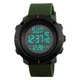 Наручные мужские часы Skmei 1213AG с подсветкой 5 АТМ Army Green/Black (7_01138) - изображение 1