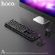 Комплект клавиатура и мышь Hoco DI25 2.4G (ENG/ УКР/ РУС) black - изображение 3