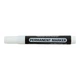 Перманентный маркер BuroMax 1-4 мм белый (BM.8705-12) - изображение 1