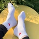 Жіночі шкарпетки NiceSocks із Сердечками, Три пари/36-40р. - зображення 4