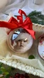 Новорічна ялинкова прикраса Кулька з фото 10 см HeyBaby - изображение 1