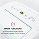 Осушувач Klarstein DryFy Connect 50 Wi-Fi компресійний 50л/д 45-55м² колір білий (10034435) - зображення 4