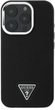 Панель Guess Hardcase Grained Triangle MagSafe для Apple iPhone 16 Pro Black (GUHMP16LPGTSPSK) - зображення 3