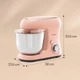 Кухонный миксер комбайн тестомес Klarstein Bella Pico 2G розовый (10036471) - изображение 2
