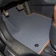 3D Килимки в салон EVA для Hyundai Santa Fe III 2012-2018 з підп'ятником Червоні-Червоний кант 5 шт - изображение 2