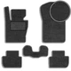 Ворсові килимки для BMW X3 (Е-83) 2003-2010 з підп'ятником 5 шт (Carrera) - изображение 1