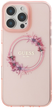 Панель Guess Hardcase IML Flowers Wreath MagSafe для Apple iPhone 16 Pro Max Pink (GUHMP16XHFWFCP) - зображення 3