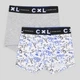 Набор детских трусов-боксеров 2 шт для мальчика CXL 87890790 98-104 см Blanc/White (3210100095081) - изображение 1
