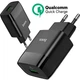 Сетевое зарядное устройство HOCO C72Q 18W QC3.0 Black - изображение 3