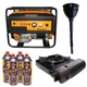 Бензиновий генератор EF Power TBS6500S + газова плитка Orcamp CK-505 + 4 газових картриджа 400 мл - зображення 1