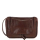 Чоловіча шкіряна косметичка-несесер для подорожей Ashwood 8140 Brown (Коричневий) - зображення 1