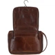 Чоловіча шкіряна косметичка-несесер для подорожей Ashwood 8140 Brown (Коричневий) - зображення 6