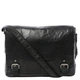 Мужская кожаная сумка-мессенджер для ноутбука Ashwood 8343 Black (Черный) - изображение 1