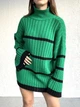 Fashions • Жіночий светр Santos Fashions 44-54 зелений (2426-мас) - зображення 2
