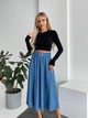 Fashions • Юбка женская Монро Fashions 54-56 джинс (1824-бу) - изображение 4