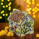 Набір для вишивання нитками по дереву Wonderland Crafts FLW-064 Весняний будиночок - зображення 1