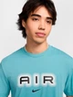 Футболка хлопковая мужская Nike M Nsw Sw Air Graphic Tee HM0185-464 M Голубая (197599792147) - изображение 4