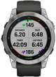 Спортивний годинник Garmin Fenix 7 47 mm Silver with Graphite Band (010-02540-01) - зображення 6