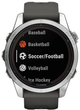 Смарт-годинник Garmin Fenix 7S Pro Solar Edition Silver with Graphite Band (010-02776-01) - зображення 11