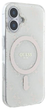 Etui Guess Hardcase IML 4G MagSafe do Apple iPhone 16 Plus White (GUHMP16MH4DTEH) - obraz 4