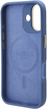 Панель Guess Hardcase 4G Logo Plate MagSafe MagSafe для Apple iPhone 16 Plus Blue (GUHMP16MU4GPRB) - зображення 7