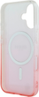 Панель Guess Hardcase IML Glitter Gradient MagSafe для Apple iPhone 16 Pink (GUHMP16SHGRCELP) - зображення 7