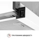 Витяжка телескопічна Perfelli TL 6622 WH 1000 LED - изображение 6