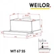 Витяжка телескопічна Weilor WT 67 SS - зображення 12