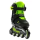 Ролики Rollerblade Microblade Black/Green 2024 детские 28-32 - изображение 3
