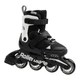 Коньки роликовые Rollerblade Microblade 2024 black-white 36,5-40,5 - изображение 1